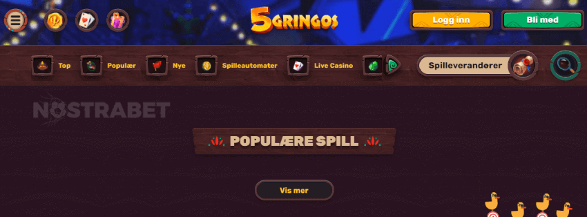 5gringos casino design