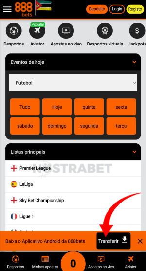 Baixe o aplicativo 888bets para Android