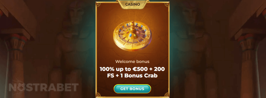 AmunRa casino welcome bonus