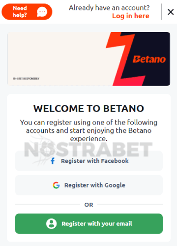 betano registration steps ng