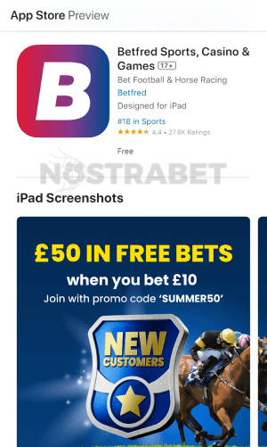 betfred app store download