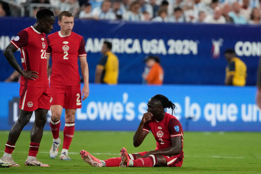 Jogadores do Canadá na Copa América 2024