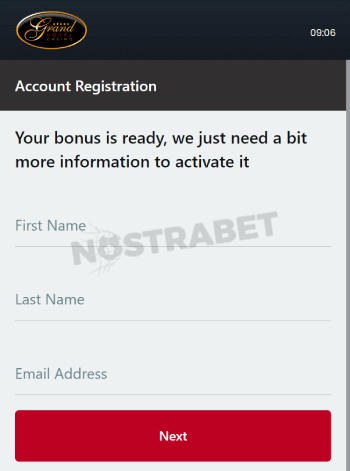 grand hotel casino registration