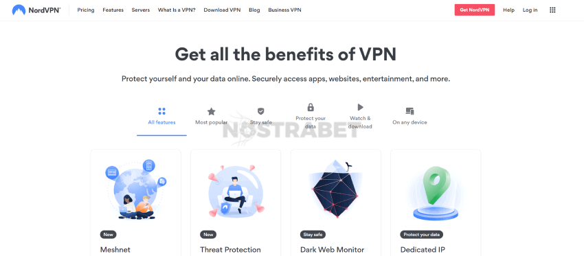 nord vpn website