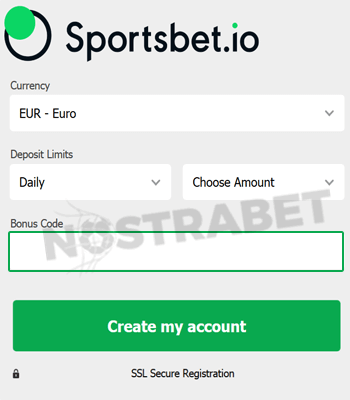 sportsbet io casino promo code