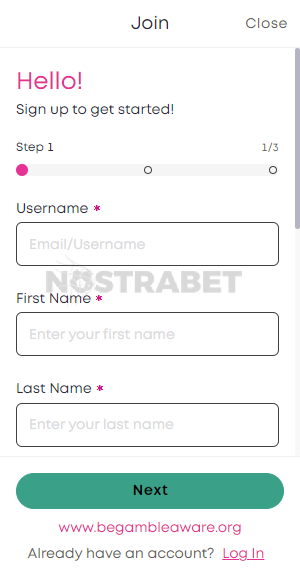 Vbet Registration Form